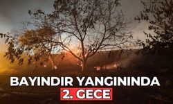 BAYINDIR YANGININDA 2. GECE