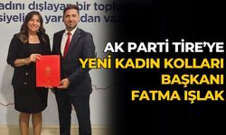 AK PARTİ TİRE’YE YENİ KADIN KOLLARI BAŞKANI FATMA IŞLAK