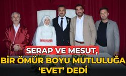 SERAP VE MESUT, BİR ÖMÜR BOYU MUTLULUĞA ‘EVET’ DEDİ