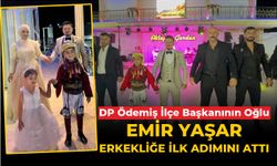 DP Ödemiş İlçe Başkanının Oğlu Emir Yaşar Erkekliğe İlk Adımını Attı