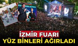 İZMİR FUARI YÜZ BİNLERİ AĞIRLADI