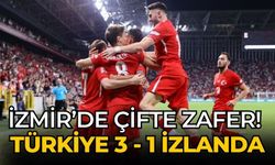 İzmir’de Çifte zafer! Türkiye 3 - 1 İzlanda