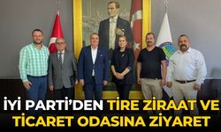 İYİ PARTİ’DEN TİRE ZİRAAT VE TİCARET ODASINA ZİYARET