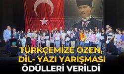 TÜRKÇEMİZE ÖZEN, DİL- YAZI YARIŞMASI ÖDÜLLERİ VERİLDİ