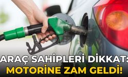 Araç sahipleri dikkat: Motorine zam geldi!