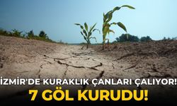 İzmir'de kuraklık çanları çalıyor! 7 göl kurudu!