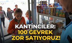 Kantinciler: 100 gevrek zor satıyoruz!