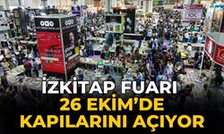 İZKİTAP Fuarı 26 Ekim’de kapılarını açıyor