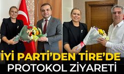 İYİ PARTİ’DEN TİRE’DE PROTOKOL ZİYARETİ