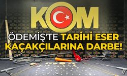 Ödemiş'te Tarihi Eser Kaçakçılarına Darbe!