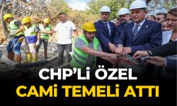 CHP’li Özel cami temeli attı