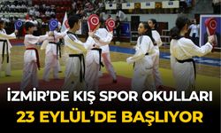 İzmir’de Kış spor okulları 23 Eylül’de başlıyor