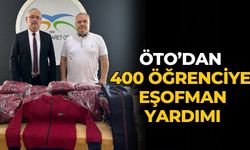 ÖTO’DAN 400 ÖĞRENCİYE EŞOFMAN YARDIMI