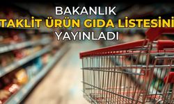 Bakanlık taklit ürün gıda listesini yayınladı