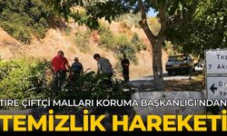 Tire Çiftçi Malları Koruma Başkanlığı’ndan temizlik hareketi