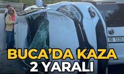 BUCA’DA KAZA 2 YARALI