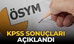 KPSS sonuçları açıklandı