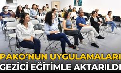 PAKO’nun uygulamaları gezici eğitimle aktarıldı