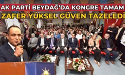 AK PARTİ BEYDAĞ’DA KONGRE TAMAM ZAFER YÜKSEL GÜVEN TAZELEDİ