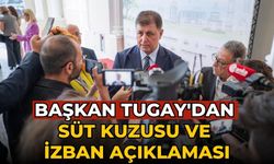 Başkan Tugay'dan Süt Kuzusu ve İZBAN açıklaması