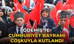 Ödemiş’te Cumhuriyet Bayramı coşkuyla kutlandı