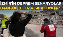 İzmir'in deprem senaryoları Hangi ilçeler risk altında?