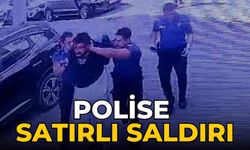 Polise satırlı saldırı