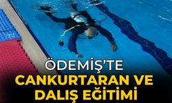 ÖDEMİŞ’TE CANKURTARAN VE DALIŞ EĞİTİMİ