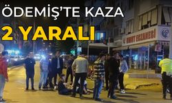 Ödemiş’te kaza  2 yaralı