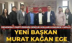 Demokrat Parti Ödemiş Gençlik Kolları Kongresi yapıldı. YENİ BAŞKAN MURAT KAĞAN EGE