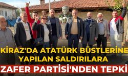 Kiraz'da Atatürk Büstlerine Yapılan Saldırılara Zafer Partisi'nden Tepki