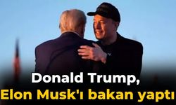 Donald Trump, Elon Musk'ı bakan yaptı