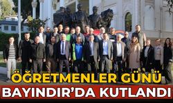 Öğretmenler Günü Bayındır’da Kutlandı