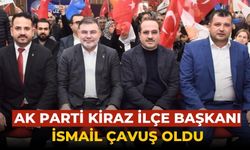 AK Parti Kiraz’da Kongre tamam İsmail Çavuş Başkan Seçildi