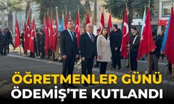 ÖĞRETMENLER GÜNÜ ÖDEMİŞ’TE KUTLANDI