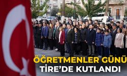 Öğretmenler Günü Tire’de Kutlandı