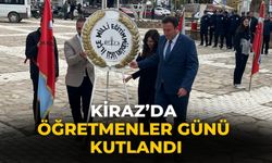 KİRAZ’DA ÖĞRETMENLER GÜNÜ KUTLANDI