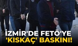 İzmir'de FETÖ'ye 'Kıskaç' baskını!