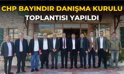 CHP Bayındır Danışma Kurulu Toplantısı Yapıldı