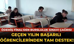 Final'den Bursluluk Sınavı Çağrısı  Geçen Yılın Başarılı Öğrencilerinden Tam Destek!