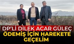 DP’Lİ DİLEK ACAR GÜLEÇ ÖDEMİŞ İÇİN HAREKETE GEÇELİM