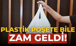 Plastik poşete bile zam geldi!