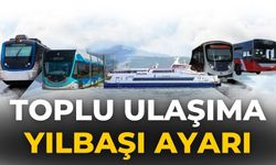 Toplu ulaşıma yılbaşı ayarı