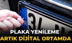 Plaka yenileme artık dijital ortamda