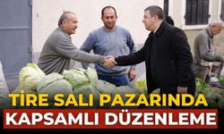 Tire Salı pazarında kapsamlı düzenleme