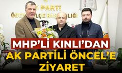 MHP’Lİ KINLI’DAN AK PARTİLİ ÖNCEL’E ZİYARET