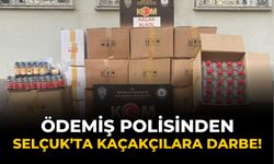 ÖDEMİŞ POLİSİNDEN SELÇUK’TA KAÇAKÇILARA DARBE!