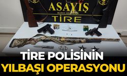 Tire Polisinin yılbaşı operasyonu