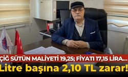 Çiğ sütün maliyeti 19,25; fiyatı 17,15 lira… Litre başına 2,10 TL zarar!