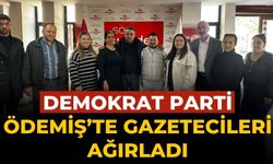 DEMOKRAT PARTİ ÖDEMİŞ İLÇE BAŞKANLIĞI’NDAN GAZETECİLERE KAHVALTI